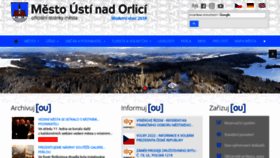 What Ustinadorlici.cz website looked like in 2023 (1 year ago)