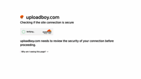 What Uploadboy.me website looked like in 2023 (1 year ago)