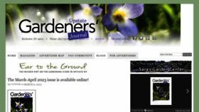 What Upstategardenersjournal.com website looked like in 2023 (1 year ago)