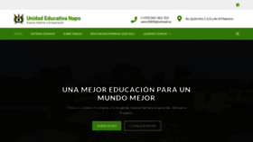 What Unidadnapo.edu.ec website looked like in 2023 (1 year ago)