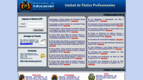 What Utp.minedu.gob.bo website looked like in 2023 (1 year ago)