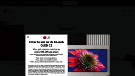 What Us.lgservice.com website looked like in 2023 (1 year ago)