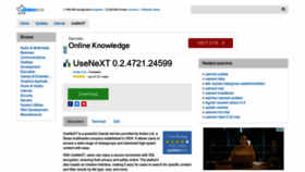 What Usenext.updatestar.com website looked like in 2023 (1 year ago)