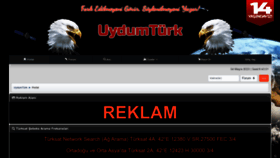 What Uydumturk.com website looked like in 2023 (1 year ago)