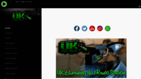 What Ukbassradio.com website looked like in 2023 (This year)