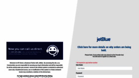 What Uniformshop.jetblue.com website looked like in 2023 (This year)