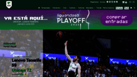 What Unicajabaloncesto.com website looked like in 2023 (2 years ago)