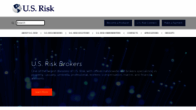 What Usrisk.com website looked like in 2023 (This year)