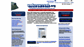 What Undercurrent.org website looked like in 2023 (This year)