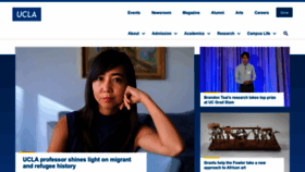 What Ucla.edu website looked like in 2023 (This year)