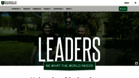 What Usask.ca website looked like in 2023 (This year)