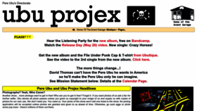 What Ubuprojex.net website looked like in 2023 (This year)