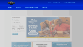 What Universalorlandovacations.com website looked like in 2023 (This year)