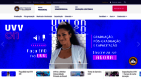 What Uvv.br website looked like in 2023 (This year)