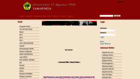 What Untag-smd.ac.id website looked like in 2023 (This year)