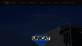 What Unicat.net website looked like in 2023 (This year)