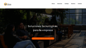 What Ubicua.mx website looked like in 2023 (This year)