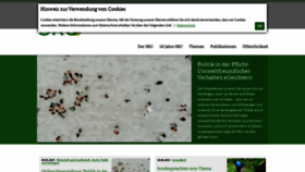 What Umweltrat.de website looked like in 2023 (This year)