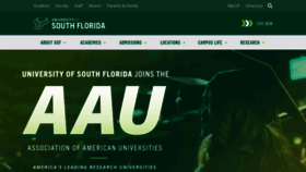 What Usfsm.edu website looked like in 2023 (This year)
