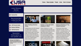 What Usa-update.com website looked like in 2023 (This year)