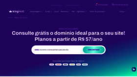 What Uniregistro.com.br website looked like in 2023 (This year)