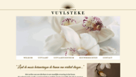 What Uitvaartcentrumvuylsteke.be website looked like in 2023 (This year)
