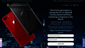 What Unlockthatphone.com website looked like in 2023 (This year)