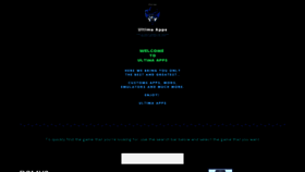 What Ultimaapps.com website looked like in 2023 (This year)
