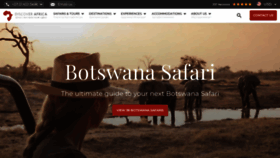 What Ultimatesafarisandislands.com website looked like in 2023 (This year)