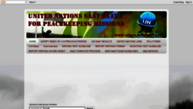 What Unpm.blogspot.com website looked like in 2023 (This year)