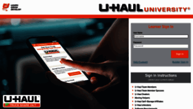 What Uhauluniversity.net website looked like in 2023 (This year)