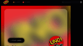 What Uno-online.co website looked like in 2023 (This year)