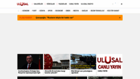 What Ulusalkanal.com.tr website looked like in 2023 (2 years ago)