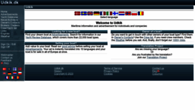What Udkik.dk website looked like in 2023 (This year)