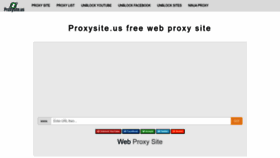 What Unblocksites.xyz website looked like in 2023 (This year)