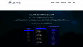 What Usbmodmenu.com website looked like in 2023 (This year)