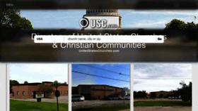 What Unitedstateschurches.com website looked like in 2023 (This year)