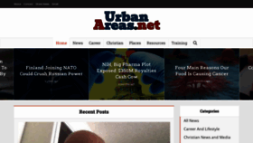 What Urbanareas.net website looked like in 2023 (This year)