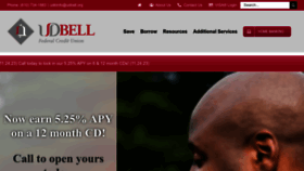 What Udbell.org website looked like in 2023 (This year)
