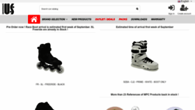 What Universkate.com website looked like in 2023 (This year)