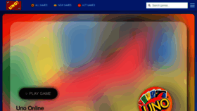 What Unogame.io website looked like in 2023 (This year)