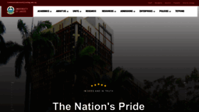 What Unilag.edu.ng website looked like in 2023 (This year)