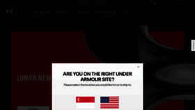 What Underarmour.com.sg website looks like in 2024 