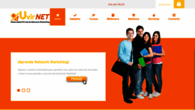 What Uvirnet.com website looks like in 2024 