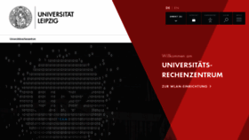 What Urz.uni-leipzig.de website looks like in 2024 