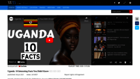 What Ugandawatch.com website looks like in 2024 