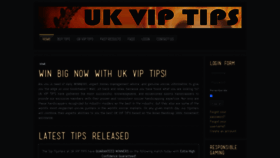 What Ukviptips.com website looks like in 2024 