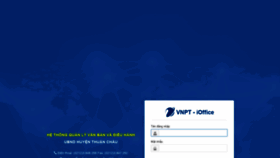 What Ubndthuanchau.vnptioffice.vn website looks like in 2024 