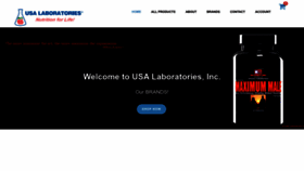 What Usalabs.com website looks like in 2024 