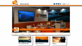 What Upsolar.com website looks like in 2024 